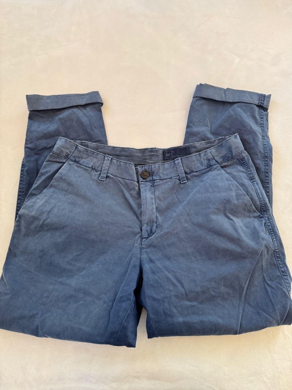 Gap Classic Navy Blue Casual Chinos Size 6